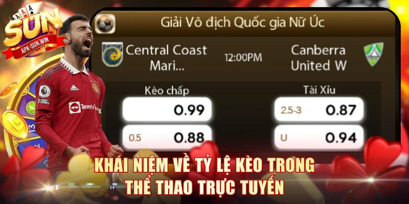 Khái niệm về tỷ lệ kèo trong thể thao trực tuyến