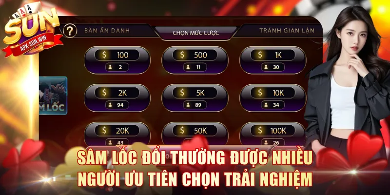 Sâm Lốc đổi thưởng được nhiều người ưu tiên chọn trải nghiệm
